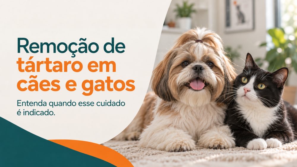 Remoção de Tártaro em Cães e Gatos: Tudo o que você precisa saber